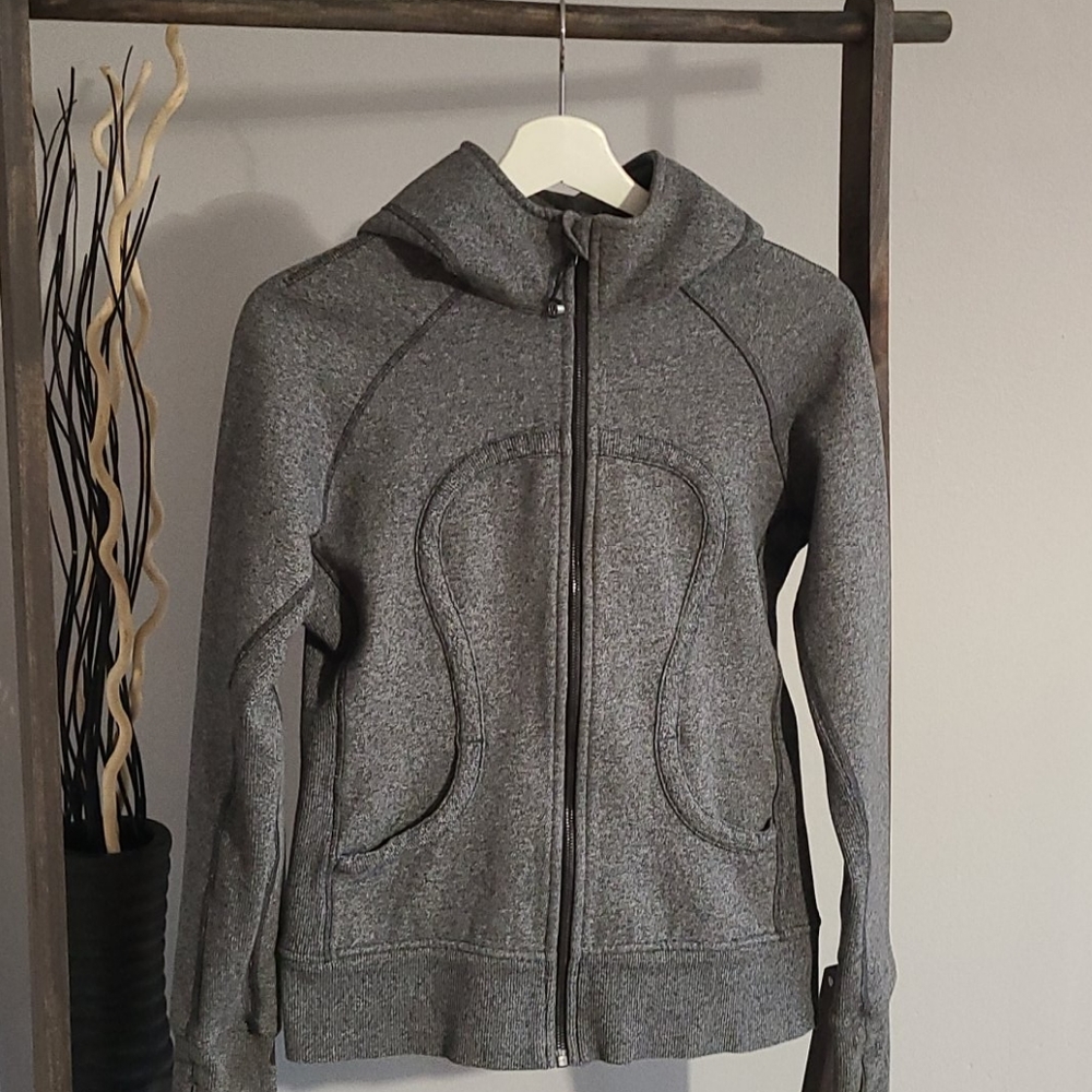 Grey Lululemon Scuba Hoodie